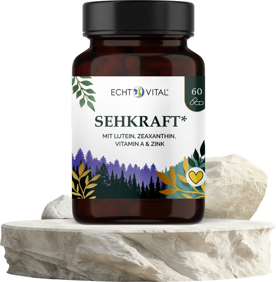 Sehkraft Kapseln  - ECHT VITAL Premium Qualität